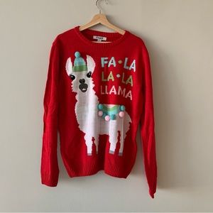 Holiday Llama Sweater